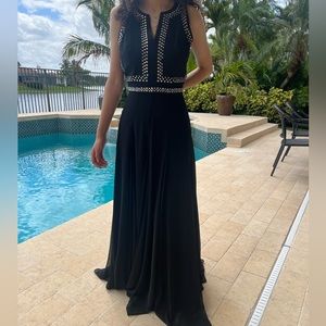 Stunning Rebecca taylor evening gown, worn once